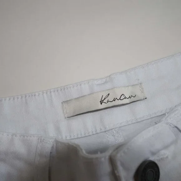KanCan Women's Katherine Mid Rise Super Skinny Jeans Size 9 / 28 NWT White Denim - Picture 4 of 8